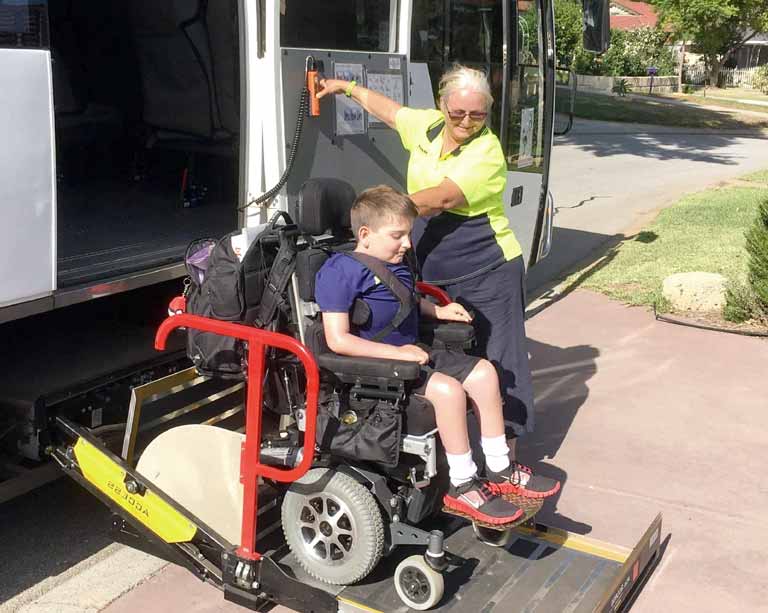 Accessible bus hire
